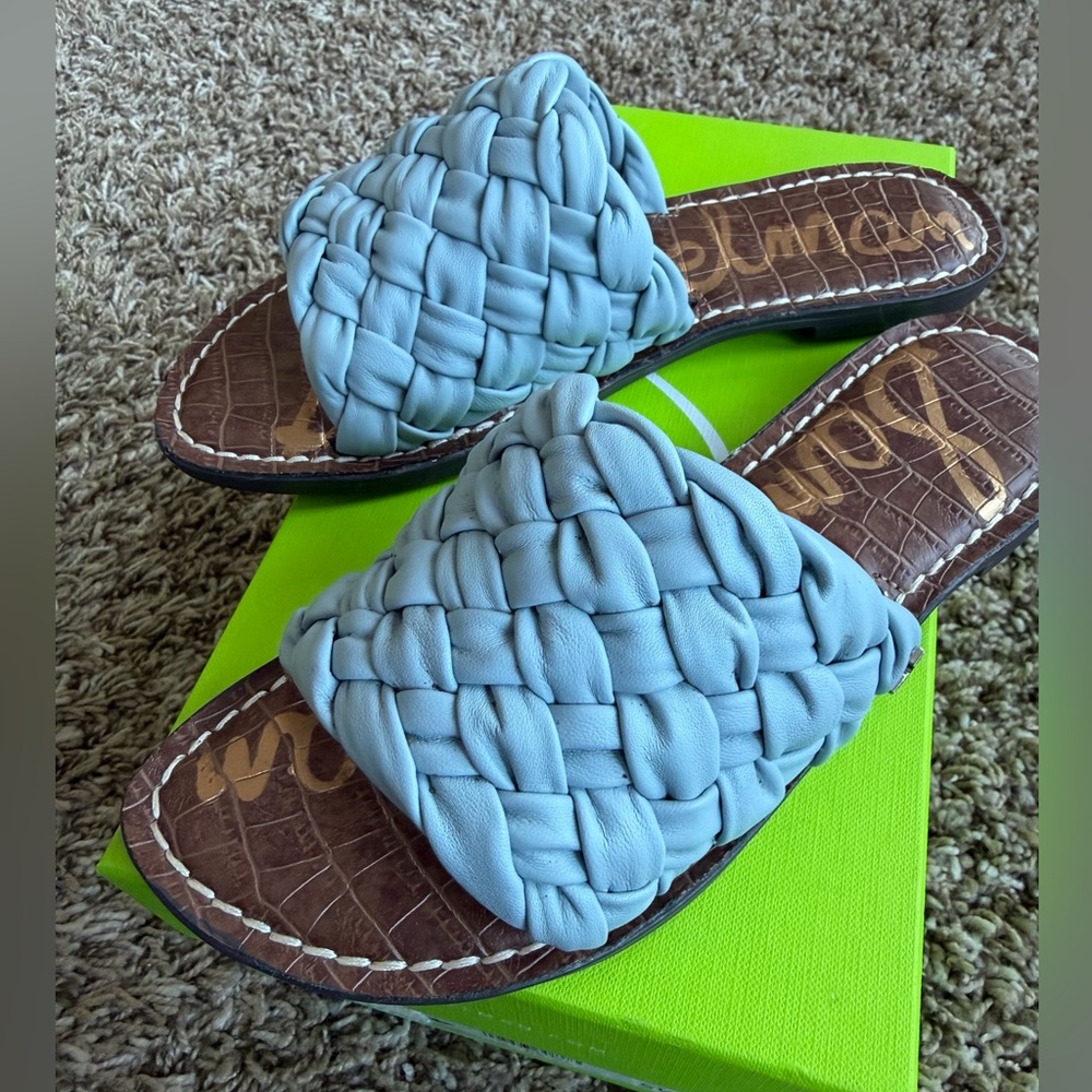 Sam Edelman Griffin Riviera Sandals in Blue Size 5.5M